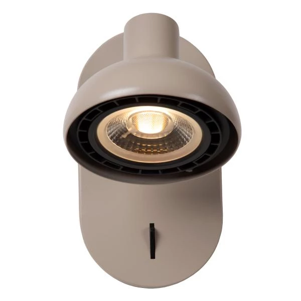 Lucide SENSAS - Lámpara de cabecera / Lámpara de pared - 1xGU10 (ES111) - Beige - detalle 1